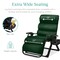 Best Choice Products Oversized Zero Gravity Chair, Folding Recliner w/ Removable Cushion, Side Tray